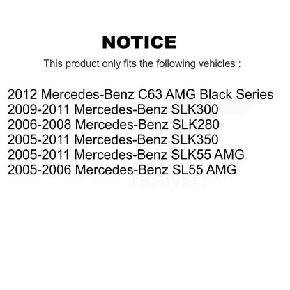 Kit de liaison de barre stabilisatrice de Suspension avant, pour Mercedes-Benz SLK350 SLK280 SLK55