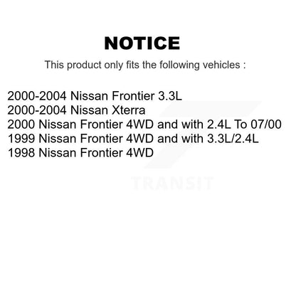 Rotule de Suspension inférieure avant pour Nissan Xterra Frontier TOR-K80591