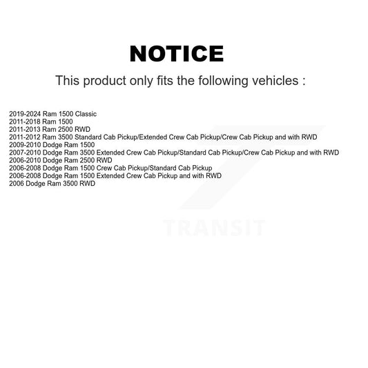 Joint à rotule de Suspension supérieure avant, pour Ram 1500 Classic Dodge 3500 2500