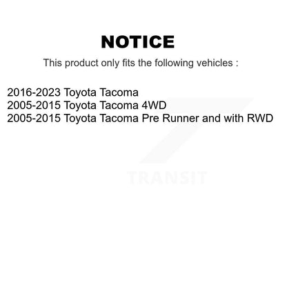 Kit de lien de barre stabilisatrice de Suspension avant gauche pour Toyota Tacoma TOR-K80948
