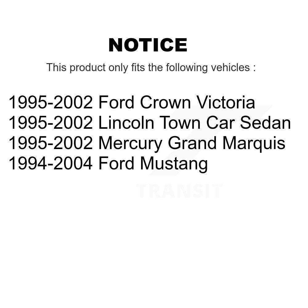 Rotule de Suspension inférieure avant pour Ford Mustang Mercury Grand Marquis Lincol