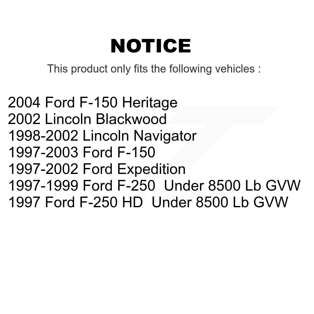 Kit de liaison de barre stabilisatrice de Suspension avant, pour Ford F-150 F-250 HD Expedition