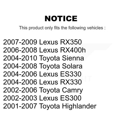 Rotule de Suspension inférieure avant droite, pour Toyota Sienna Camry Lexus Highlande
