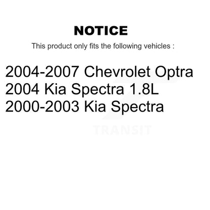 Kit de liaison de barre stabilisatrice de Suspension avant, pour Chevrolet Optra Kia Spectra