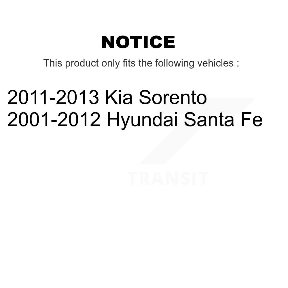 Rotule de Suspension inférieure avant, pour Hyundai Santa Fe Kia Sorento TOR-K90375