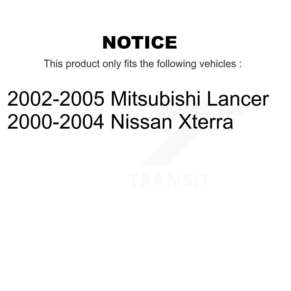 Kit de lien de barre stabilisatrice de Suspension pour Nissan Xterra Mitsubishi Lancer