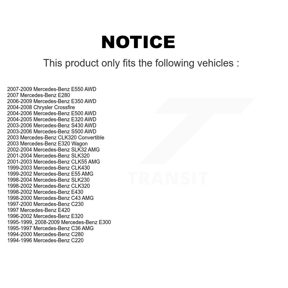 Rotule de Suspension inférieure avant, pour Mercedes-Benz E320 Chrysler Crossfire E35