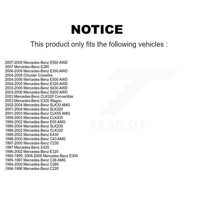 Rotule de Suspension inférieure avant, pour Mercedes-Benz E320 Chrysler Crossfire E35