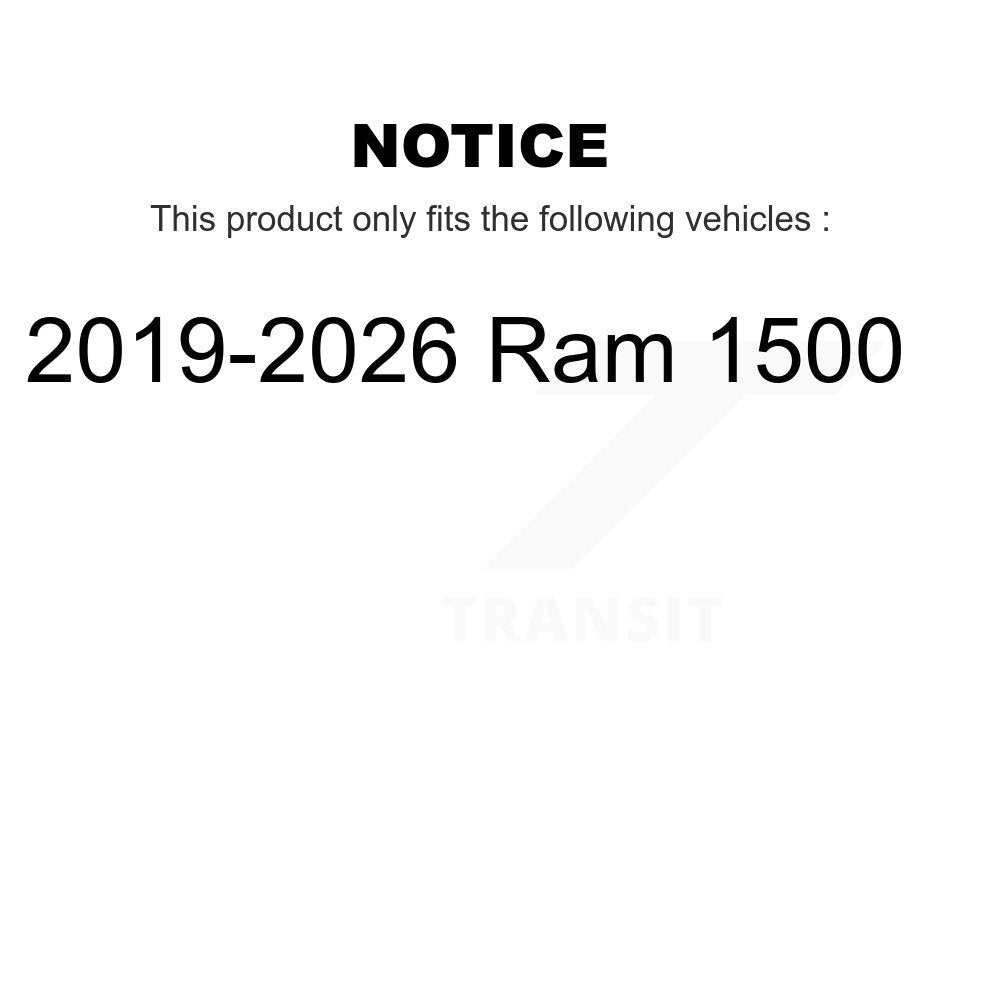 Kit de liaison de barre de stabilisation de suspension arrière pour 2019-2026 Ram 1500 TOR-TC3005