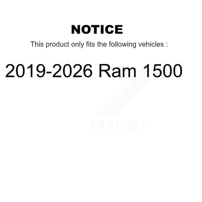 Kit de liaison de barre de stabilisation de suspension arrière pour 2019-2026 Ram 1500 TOR-TC3005