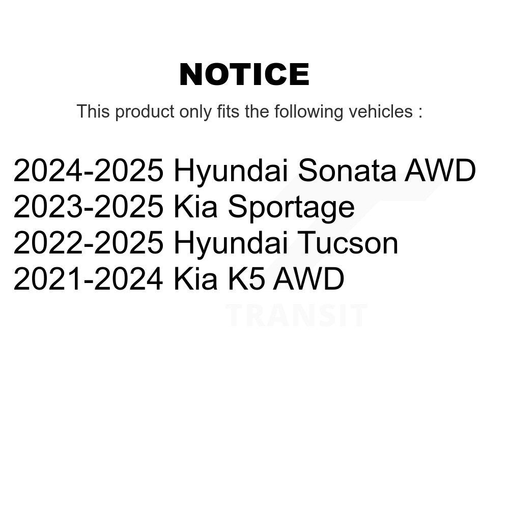 Kit de liaison de barre de stabilisation de suspension arrière droite pour Hyundai Tucson Kia Sportage K5